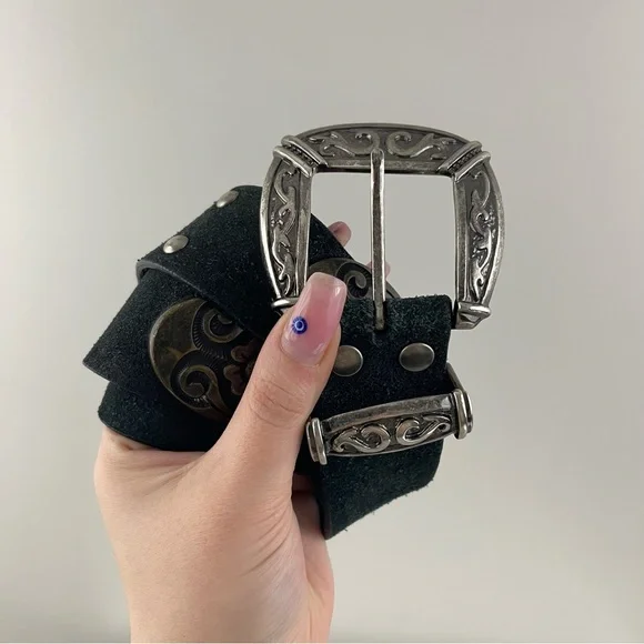 Steve Madden | Accessories | Steve Madden Black Rough Suede  display picture 1